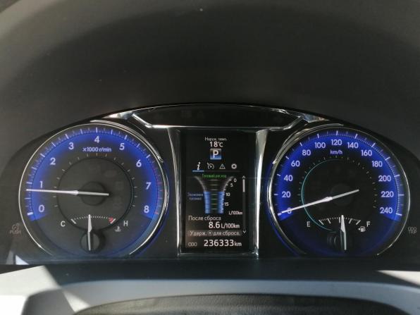 Toyota Camry VII (XV50) Рестайлинг с пробегом 2016 года, цена 1 629 000 рублей, 236332 км, седан, Автокод Объявления