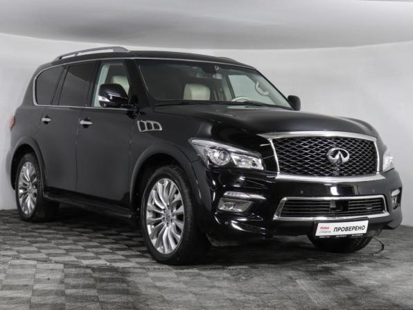 Infiniti QX80 I Рестайлинг с пробегом 2014 года, цена 3 200 000 рублей, 142770 км, внедорожник, Автокод Объявления