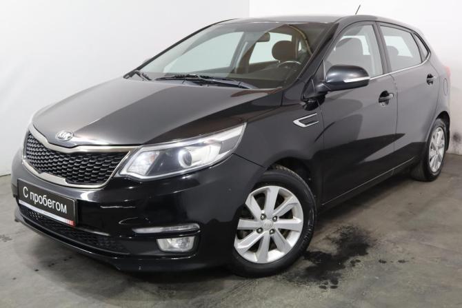 Kia Rio III Рестайлинг с пробегом 2015 года, цена 899 000 рублей, 140000 км, хэтчбек, Автокод Объявления