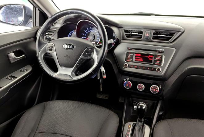Kia Rio III Рестайлинг с пробегом 2016 года, цена 1 190 000 рублей, 106290 км, хэтчбек, Автокод Объявления