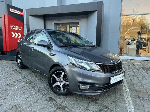 Kia Rio III Рестайлинг с пробегом 2016 года, цена 985 950 рублей, 170734 км, седан, Автокод Объявления