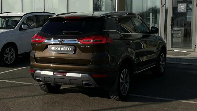 Geely Atlas I с пробегом 2018 года, цена 1 490 000 рублей, 134586 км, внедорожник, Автокод Объявления