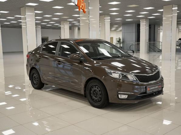 Kia Rio III Рестайлинг с пробегом 2016 года, цена 1 120 000 рублей, 55724 км, седан, Автокод Объявления