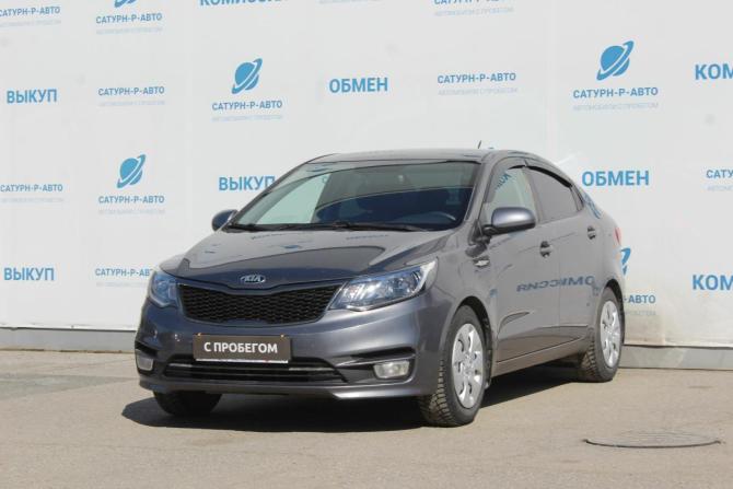 Kia Rio III Рестайлинг с пробегом 2017 года, цена 1 100 000 рублей, 119000 км, седан, Автокод Объявления