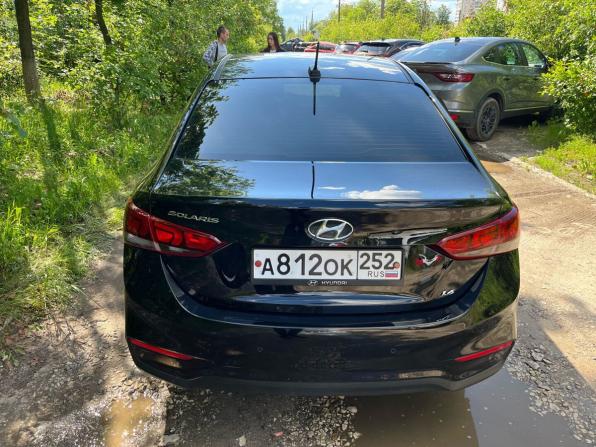 Hyundai Solaris II с пробегом 2017 года, цена 1 349 000 рублей, 98840 км, седан, Автокод Объявления