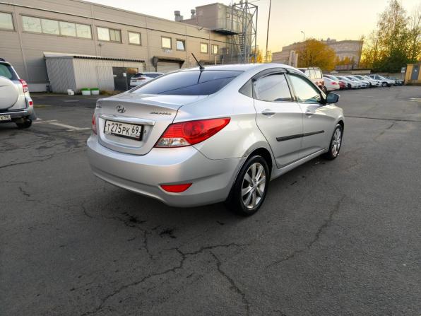Hyundai Solaris I с пробегом 2011 года, цена 589 000 рублей, 209558 км, седан, Автокод Объявления