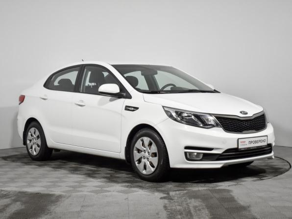 Kia Rio III Рестайлинг с пробегом 2015 года, цена 975 000 рублей, 158016 км, седан, Автокод Объявления