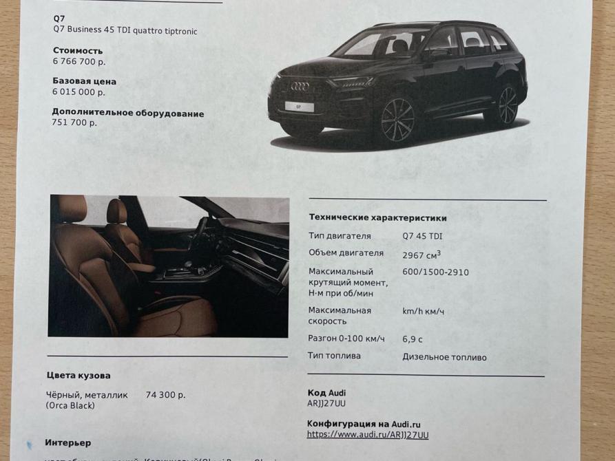 Audi Q7 II (4M) Рестайлинг Москва  - изображение 17