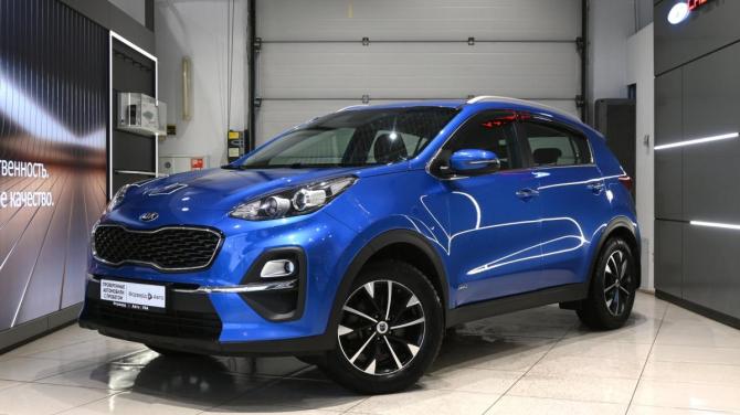 Kia Sportage IV Рестайлинг с пробегом 2021 года, цена 2 450 000 рублей, 91499 км, внедорожник, Автокод Объявления