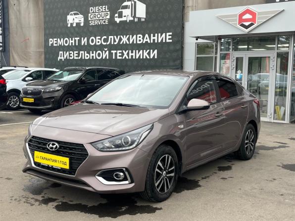 Hyundai Solaris II с пробегом 2018 года, цена 1 350 000 рублей, 115100 км, седан, Автокод Объявления