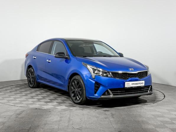 Kia Rio IV Рестайлинг с пробегом 2020 года, цена 1 590 000 рублей, 96000 км, седан, Автокод Объявления