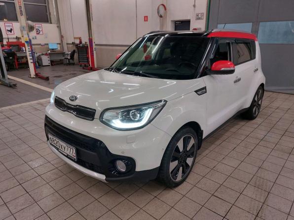 Kia Soul II Рестайлинг с пробегом 2017 года, цена 1 415 000 рублей, 72579 км, хэтчбек, Автокод Объявления