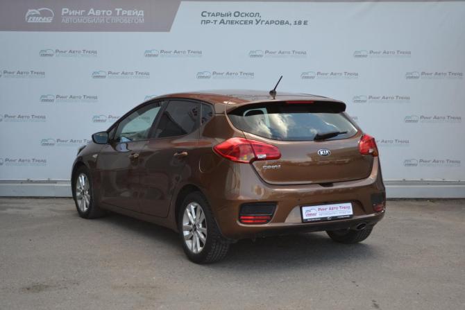 Kia Ceed II Рестайлинг с пробегом 2016 года, цена 1 390 000 рублей, 127302 км, хэтчбек, Автокод Объявления