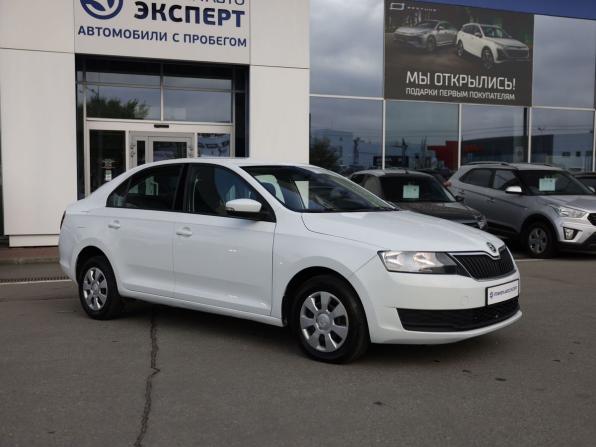 Skoda Rapid I Рестайлинг с пробегом 2018 года, цена 1 220 000 рублей, 65406 км, лифтбек, Автокод Объявления