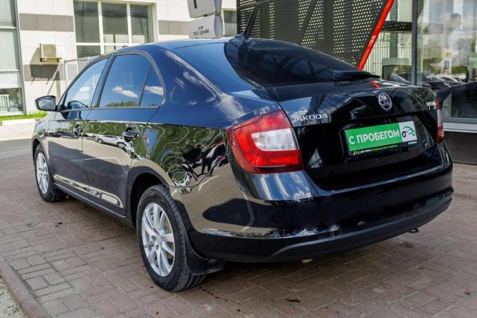 Skoda Rapid I Рестайлинг с пробегом 2019 года, цена 975 000 рублей, 123190 км, лифтбек, Автокод Объявления