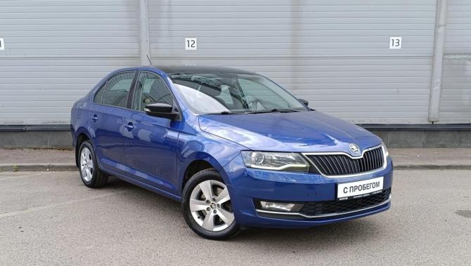 Skoda Rapid I Рестайлинг с пробегом 2019 года, цена 1 449 000 рублей, 74192 км, лифтбек, Автокод Объявления