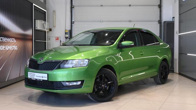 Skoda Rapid I Рестайлинг с пробегом 2018 года, цена 1 295 000 рублей, 144000 км, лифтбек, Автокод Объявления
