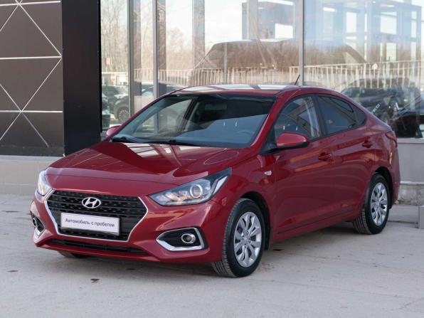 Hyundai Solaris II с пробегом 2018 года, цена 1 386 000 рублей, 98515 км, седан, Автокод Объявления