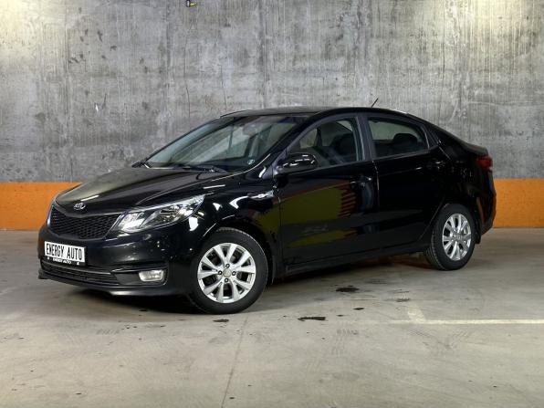Kia Rio III Рестайлинг с пробегом 2016 года, цена 1 140 000 рублей, 63457 км, седан, Автокод Объявления