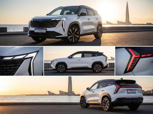 Geely Atlas II с пробегом 2023 года, цена 2 799 000 рублей, 26633 км, внедорожник, Автокод Объявления