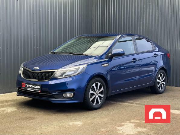 Kia Rio III Рестайлинг с пробегом 2015 года, цена 747 000 рублей, 110224 км, седан, Автокод Объявления