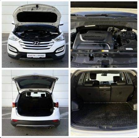 Hyundai Santa Fe III с пробегом 2014 года, цена 1 400 000 рублей, 258864 км, внедорожник, Автокод Объявления