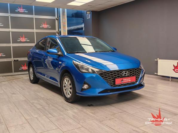 Hyundai Solaris II Рестайлинг с пробегом 2021 года, цена 1 648 000 рублей, 50000 км, седан, Автокод Объявления