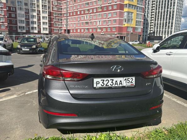 Hyundai Elantra VI (AD) с пробегом 2017 года, цена 1 479 000 рублей, 80624 км, седан, Автокод Объявления