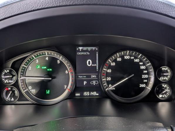 Lexus LX III Рестайлинг 2 с пробегом 2018 года, цена 7 950 000 рублей, 154891 км, внедорожник, Автокод Объявления