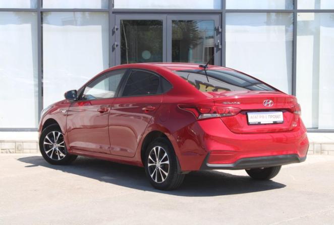 Hyundai Solaris I Рестайлинг с пробегом 2017 года, цена 1 420 000 рублей, 95312 км, седан, Автокод Объявления