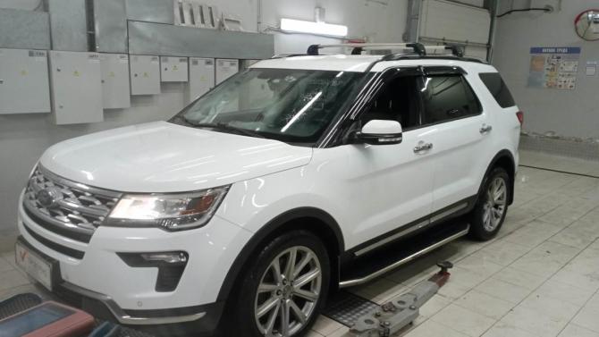 Ford Explorer V Рестайлинг 2 с пробегом 2019 года, цена 2 820 000 рублей, 137217 км, внедорожник, Автокод Объявления