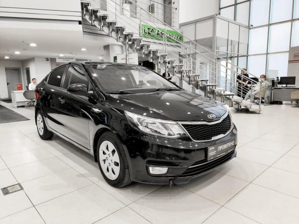 Kia Rio III Рестайлинг с пробегом 2017 года, цена 1 230 000 рублей, 92292 км, седан, Автокод Объявления