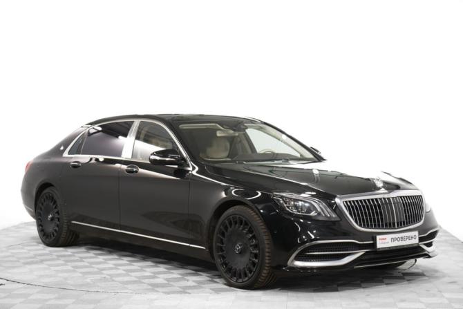 Mercedes-Benz Maybach S-Класс I (X222) Рестайлинг с пробегом 2018 года, цена 5 920 000 рублей, 176596 км, седан, Автокод Объявления