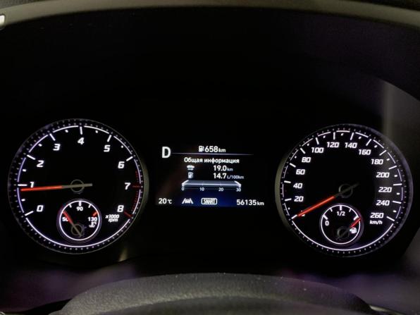 Hyundai Santa Fe IV Рестайлинг с пробегом 2021 года, цена 3 489 000 рублей, 56133 км, внедорожник, Автокод Объявления