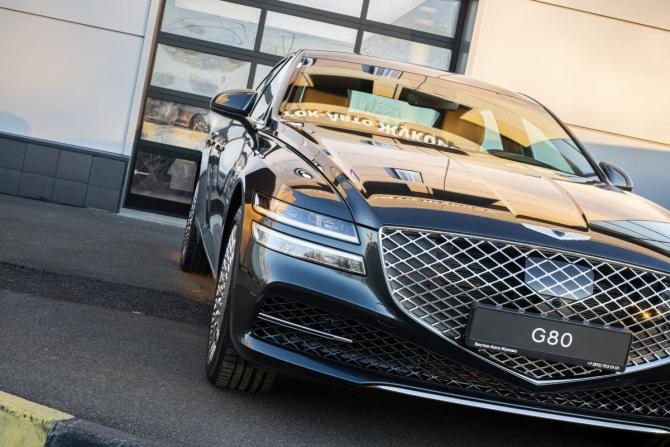 Genesis G80 II с пробегом 2024 года, цена 7 499 000 рублей, 2 км, седан, Автокод Объявления