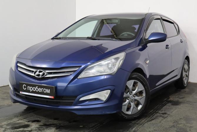 Hyundai Solaris I Рестайлинг с пробегом 2015 года, цена 949 000 рублей, 136000 км, хэтчбек, Автокод Объявления