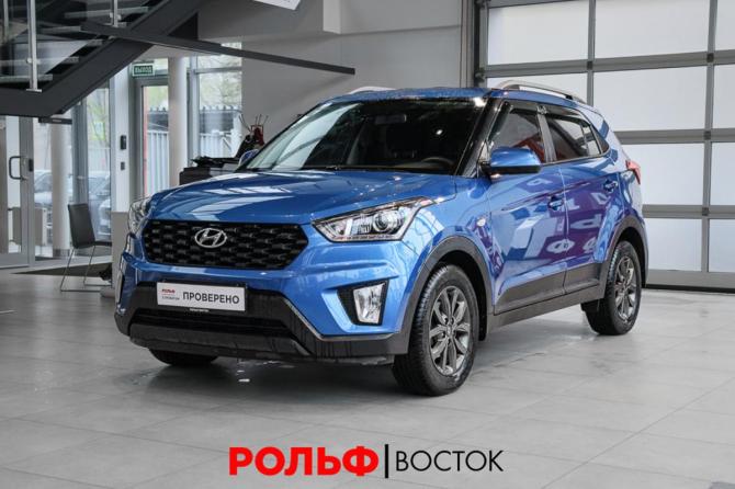 Hyundai Creta I Рестайлинг с пробегом 2020 года, цена 1 790 000 рублей, 121875 км, внедорожник, Автокод Объявления