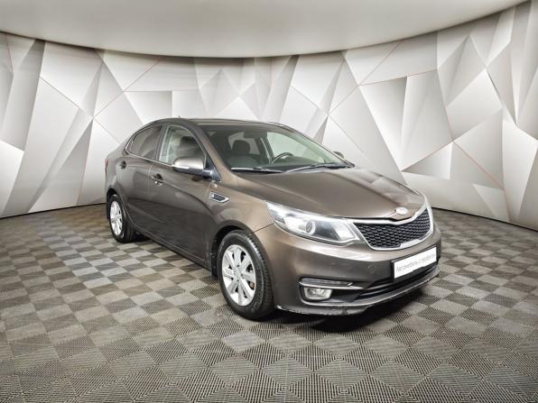 Kia Rio III Рестайлинг с пробегом 2016 года, цена 885 000 рублей, 196288 км, седан, Автокод Объявления