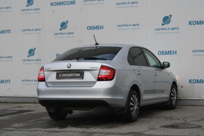 Skoda Rapid I Рестайлинг с пробегом 2019 года, цена 1 350 000 рублей, 80000 км, лифтбек, Автокод Объявления