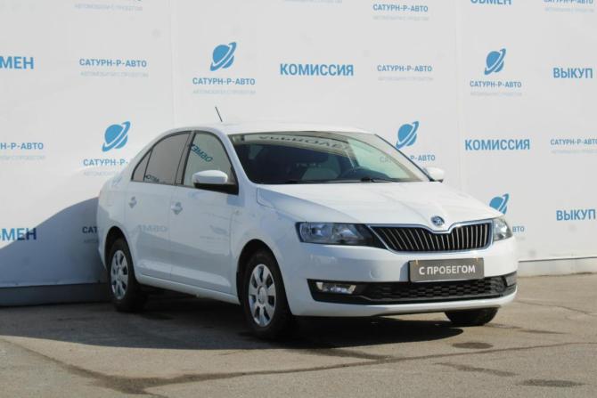 Skoda Rapid I Рестайлинг с пробегом 2019 года, цена 1 166 000 рублей, 148000 км, лифтбек, Автокод Объявления