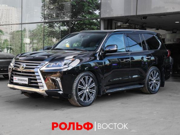 Lexus LX III Рестайлинг 2 с пробегом 2018 года, цена 9 810 000 рублей, 35821 км, внедорожник, Автокод Объявления