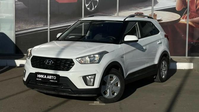 Hyundai Creta I Рестайлинг с пробегом 2021 года, цена 1 885 000 рублей, 104418 км, внедорожник, Автокод Объявления