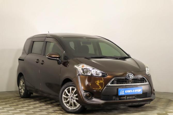 Toyota Sienta II с пробегом 2016 года, цена 1 529 000 рублей, 126202 км, компактвэн, Автокод Объявления