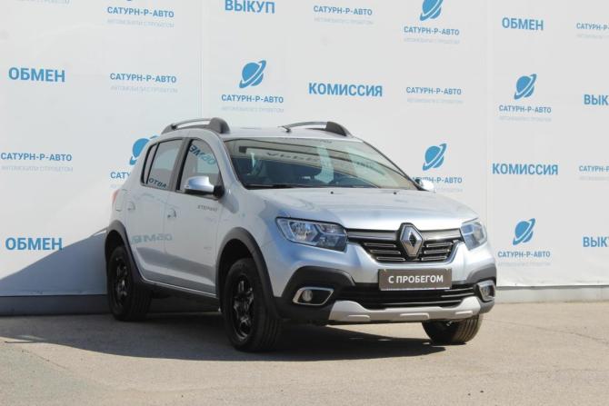 Renault Sandero II Рестайлинг с пробегом 2021 года, цена 1 400 000 рублей, 99000 км, хэтчбек, Автокод Объявления