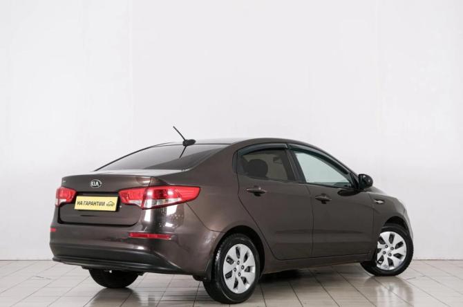 Kia Rio III Рестайлинг с пробегом 2017 года, цена 1 249 000 рублей, 126854 км, седан, Автокод Объявления