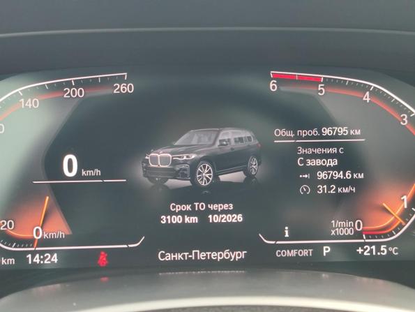 BMW X7 I (G07) с пробегом 2019 года, цена 7 149 000 рублей, 96795 км, внедорожник, Автокод Объявления