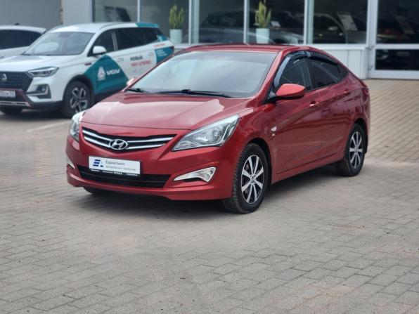 Hyundai Solaris I Рестайлинг с пробегом 2016 года, цена 1 090 000 рублей, 121000 км, седан, Автокод Объявления