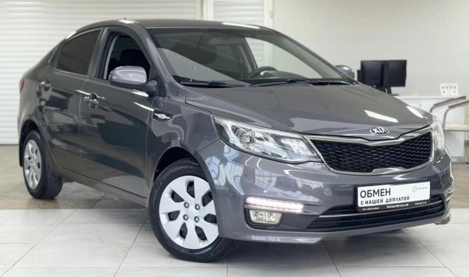 Kia Rio III Рестайлинг с пробегом 2016 года, цена 1 039 000 рублей, 171010 км, седан, Автокод Объявления