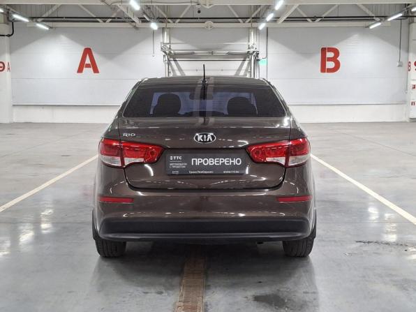 Kia Rio III Рестайлинг с пробегом 2015 года, цена 995 000 рублей, 160130 км, седан, Автокод Объявления