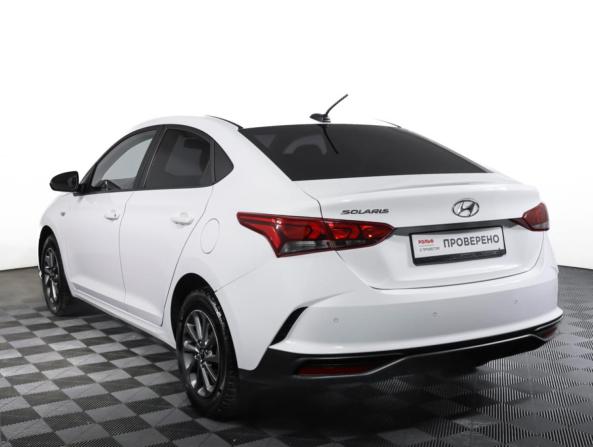 Hyundai Solaris II Рестайлинг с пробегом 2021 года, цена 1 754 000 рублей, 53726 км, седан, Автокод Объявления